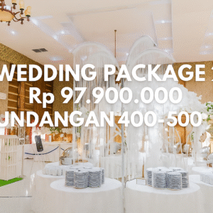 Wedding package 2 untuk undangan 400-500