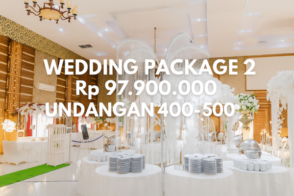 Wedding package 2 untuk undangan 400-500