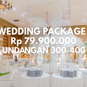 Wedding package 1 untuk undangan 300-400